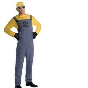 NEW Despicable Me 2 Minion DAVE Adult Costume Cosplay Size Standard Halloween